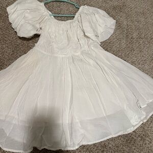 Charming White Dress